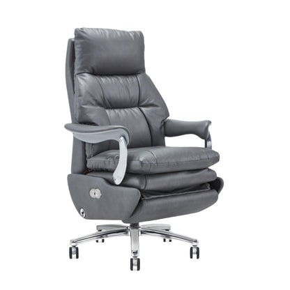 Home/Office，high-back leather recliner with power massage and padded support
